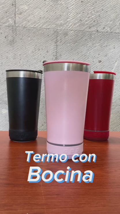 Vaso térmico parlante BTS con destapador